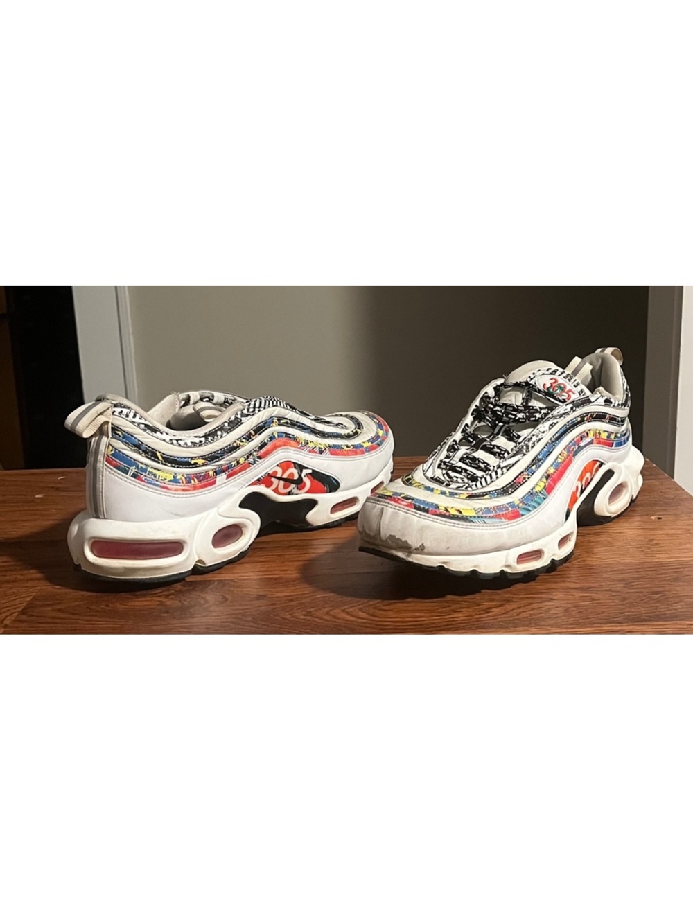 Nike Air Max Plus 97 City Pride Miami Men's Sneakers Size 12
